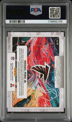 Graded 2024 Panini Zenith Michael Penix Jr #13 State of the Art Orange Rookie RC Football Card PSA 10 Gem Mint (ONLINE ORDER ONLY)