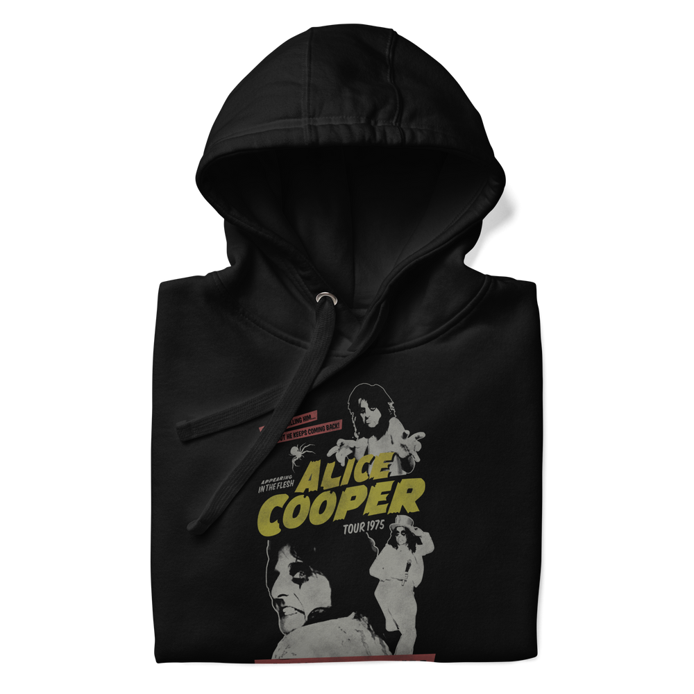 Alice Cooper 1975 Tour Vintage Hoodie [] (ONLINE ORDER ONLY)