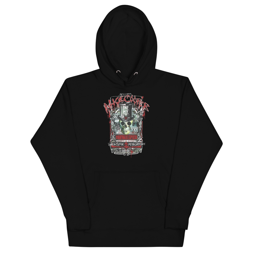 Alice Cooper Nightmare Express Classic Hoodie [Apparel] (ONLINE ORDER ONLY)