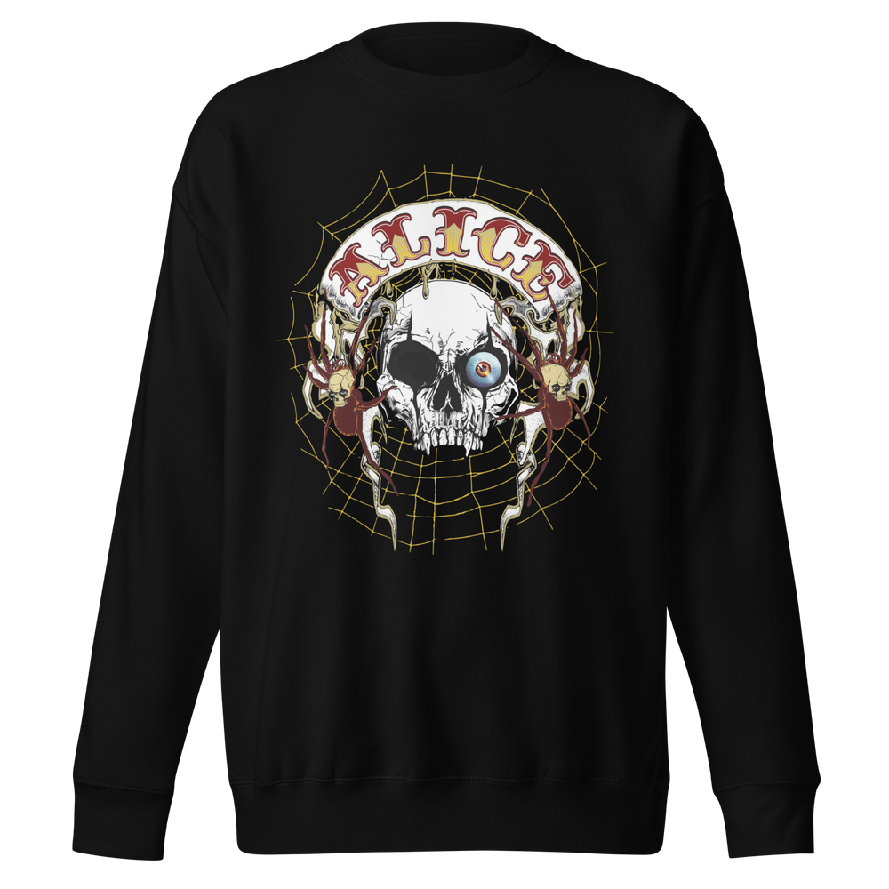 Alice Cooper One Eyed Skull Jumbo Print Sweatshirt [] (ONLINE ORDER ONLY)