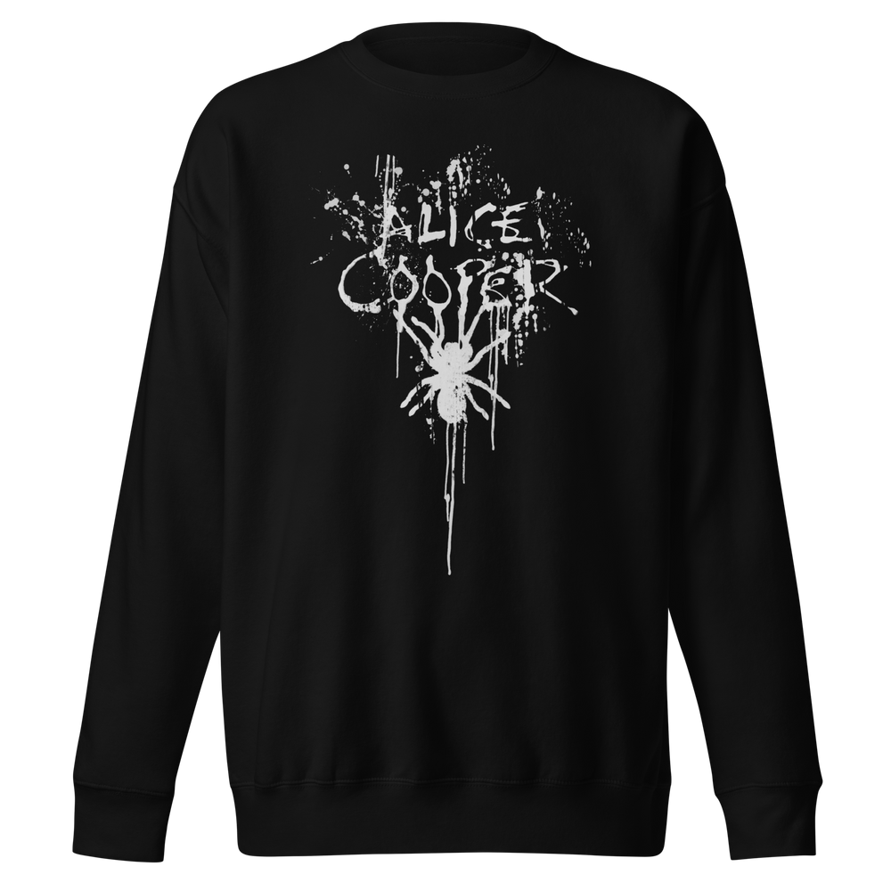 Alice Cooper Spider Drip Jumbo Print Sweatshirt [] (ONLINE ORDER ONLY)