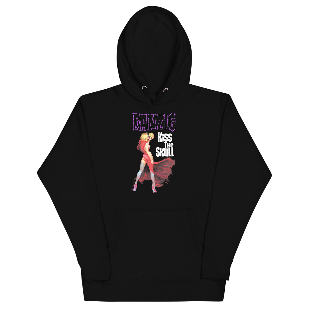 Danzig Kiss the Skull Classic Hoodie [] (ONLINE ORDER ONLY)