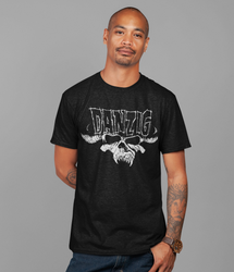 Danzig - Logo Skull Jumbo Print T-Shirt [] (ONLINE ORDER ONLY)