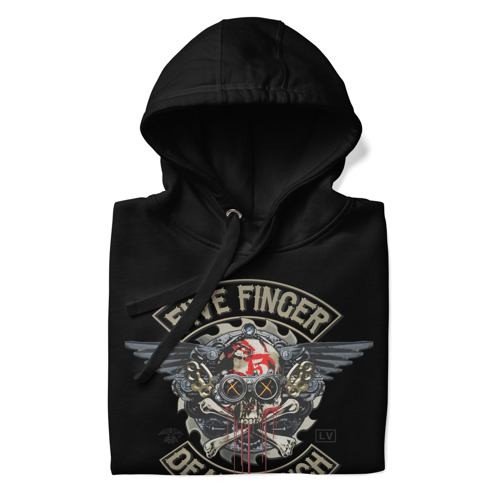 Five Finger Death Punch Crossbones Classic Hoodie [] (ONLINE ORDER ONLY)
