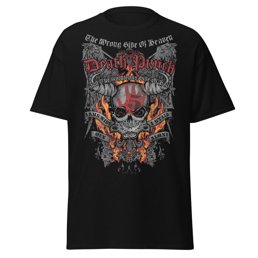 Five Finger Death Punch - Wrong or Righteous Jumbo Print T-Shirt [] (ONLINE ORDER ONLY)
