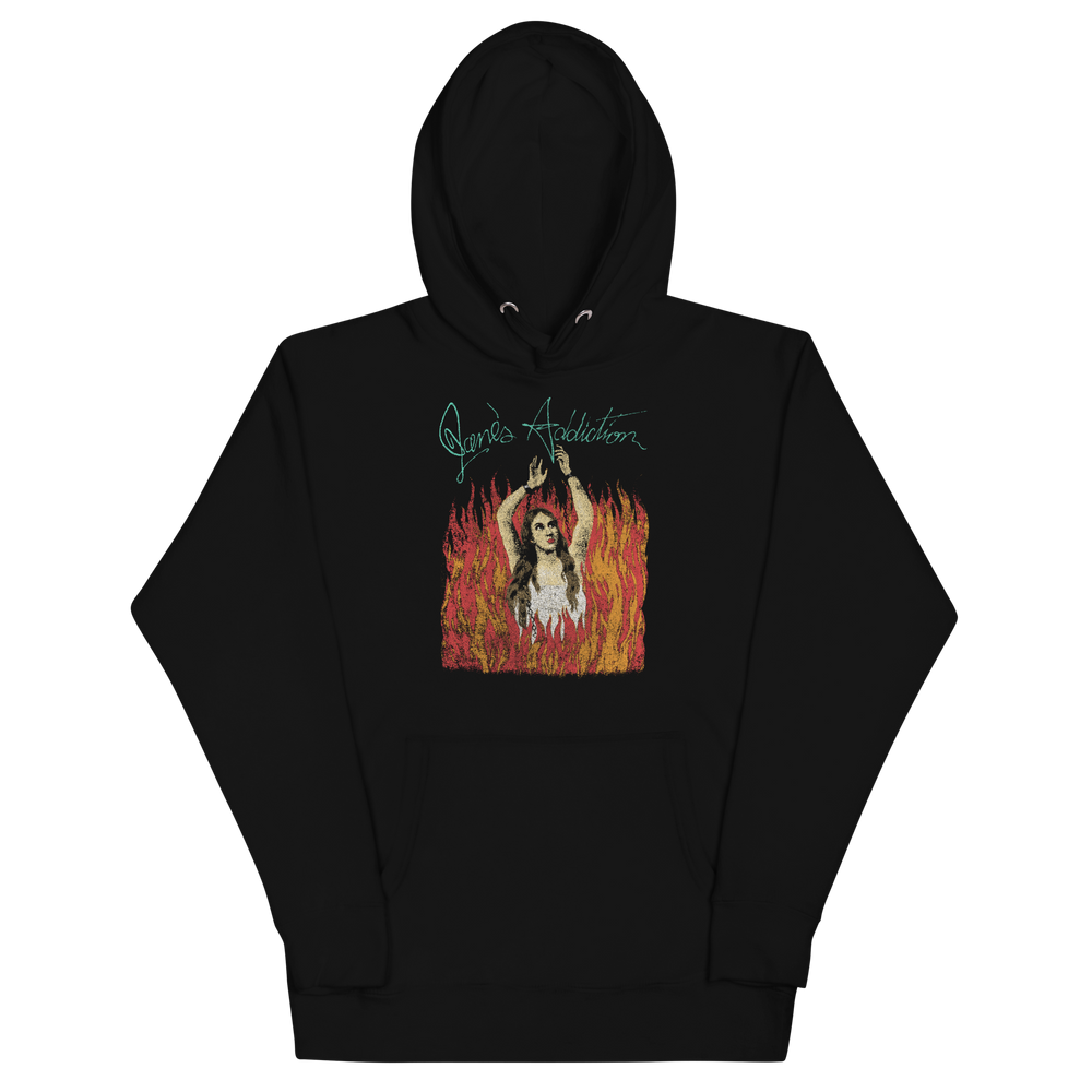 Jane's Addiction Flames Classic Hoodie [Apparel] (ONLINE ORDER ONLY)