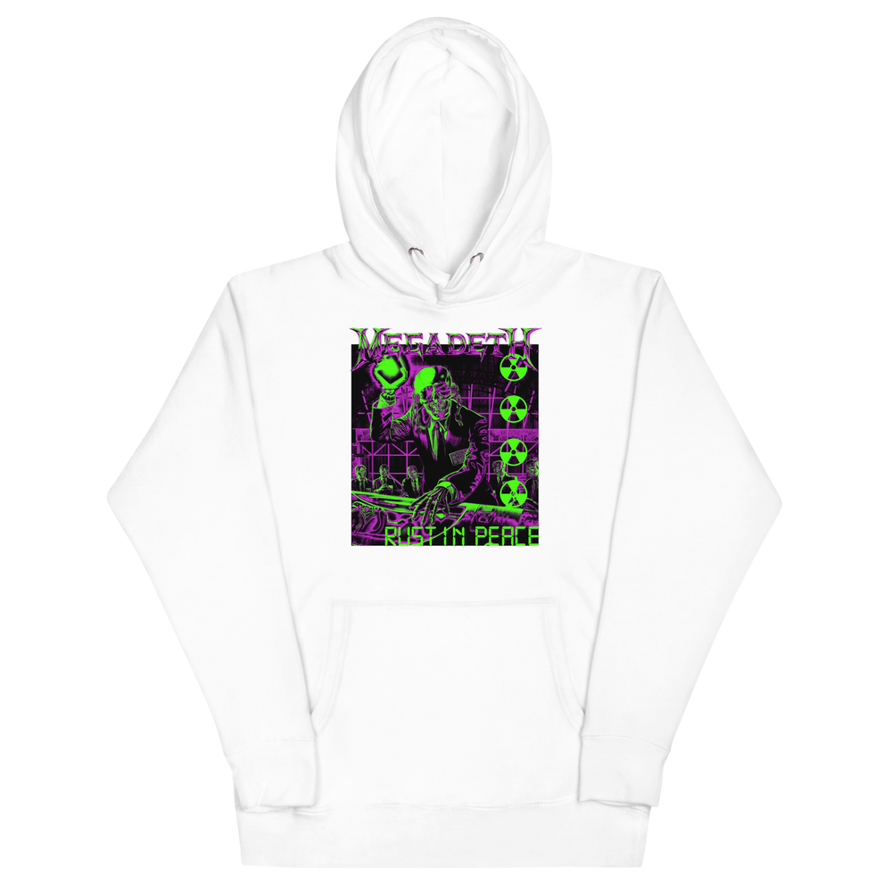 Megadeth Neon Rust in Peace Classic Hoodie [] (ONLINE ORDER ONLY)