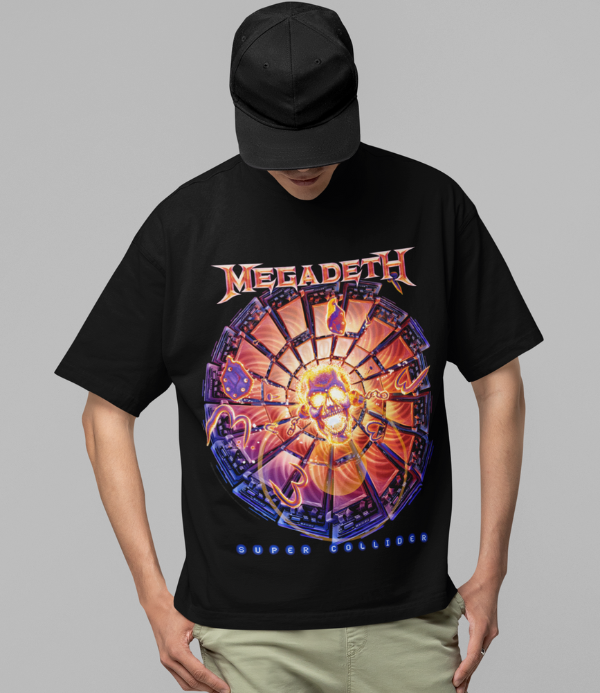 Megadeth Super Collider Jumbo Print T-shirt [] (ONLINE ORDER ONLY)