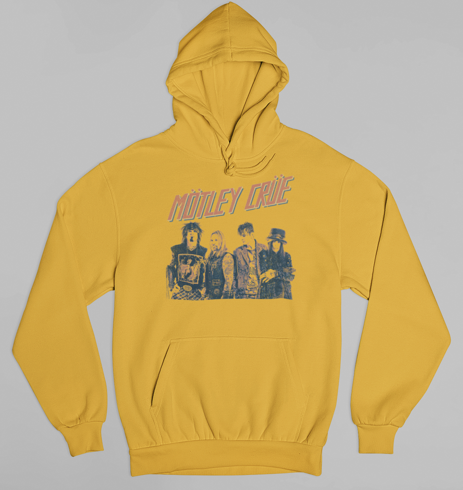 Motley Crue - Retro Boomin Classic Hoodie [] (ONLINE ORDER ONLY)