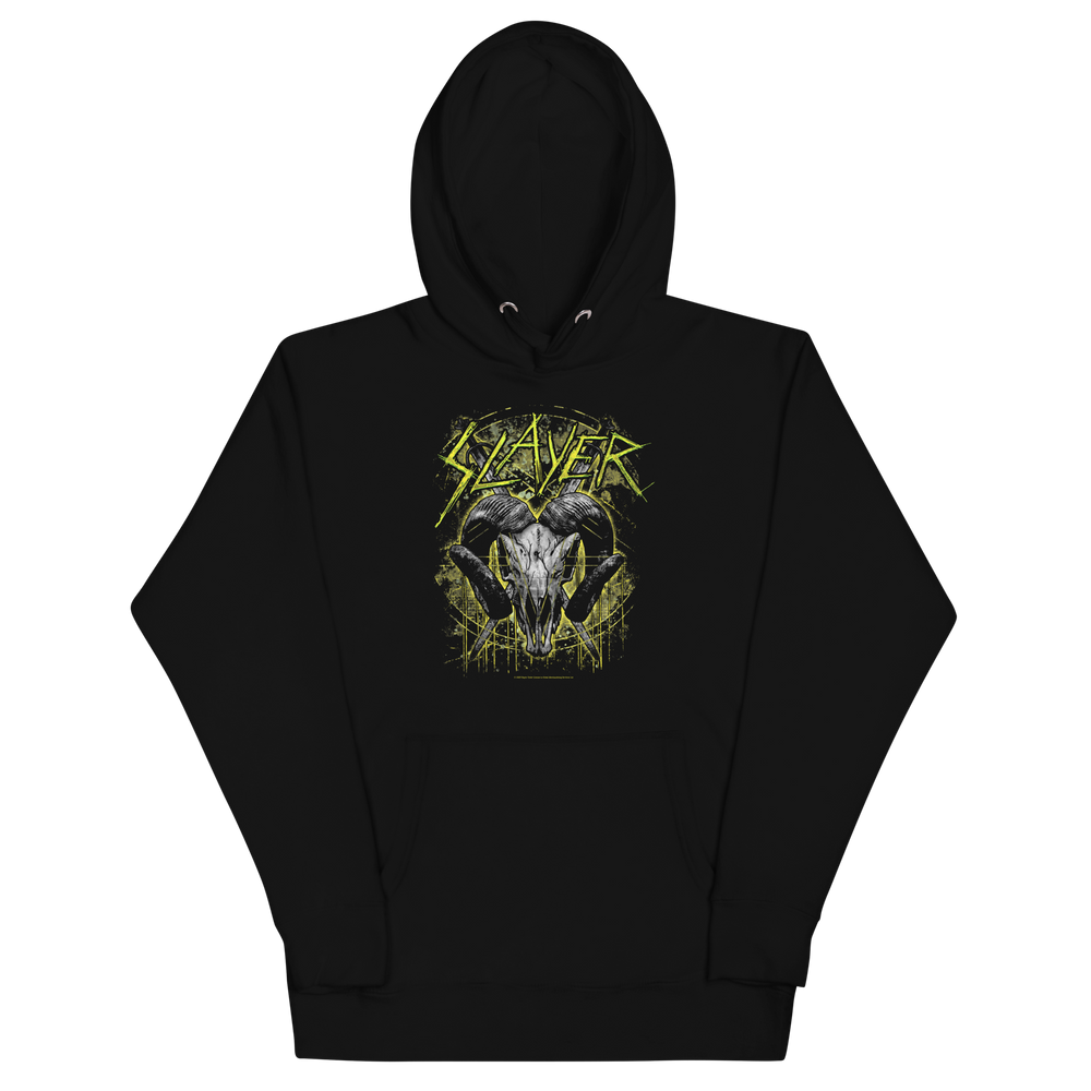 Slayer Ram Horns Classic Hoodie [] (ONLINE ORDER ONLY)