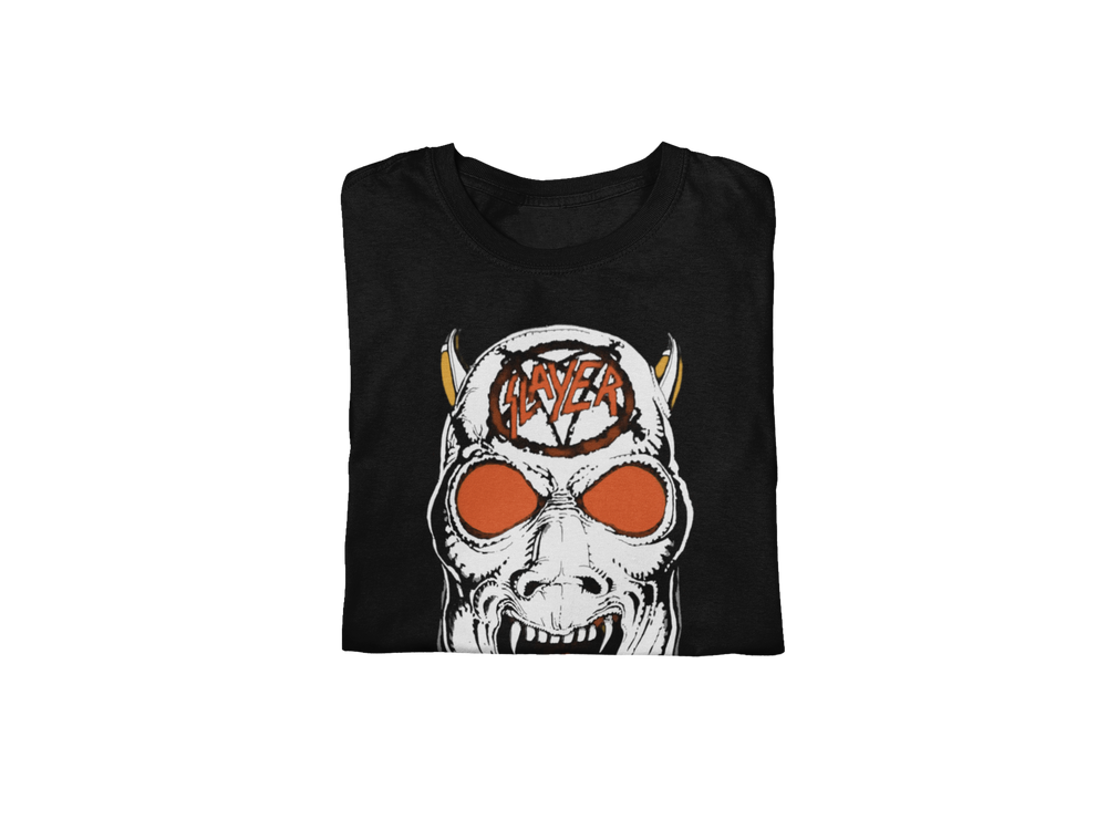 Slayer - Reign In Blood 86-87 Tour Vintage Jumbo Print T-Shirt [] (ONLINE ORDER ONLY)