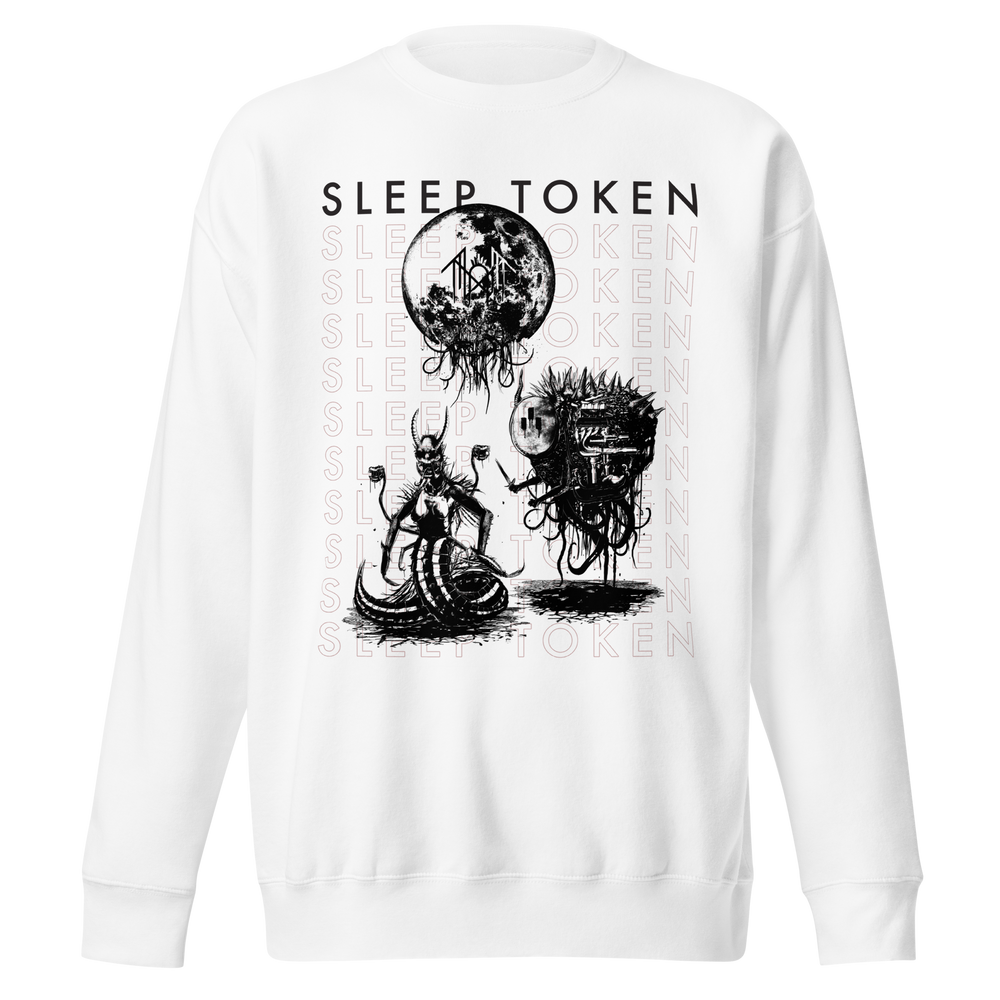 Sleep Token Take Me Back Jumbo Print Sweatshirt [] (ONLINE ORDER ONLY)