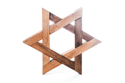 Star of David Wooden Interlocking Puzzle (Online Order Only)