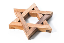 Star of David Wooden Interlocking Puzzle (Online Order Only)