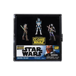 Star Wars: The Clone Wars Enamel Pin Set - Entertainment Earth Exclusive (Online Order Only)