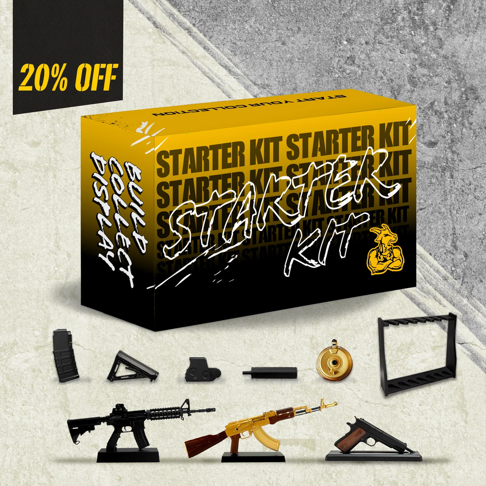 GoatGuns Starter Pack 3 Model Guns with accessories and Gun Rack  KIT-STARTER (ONLINE ORDER ONLY)