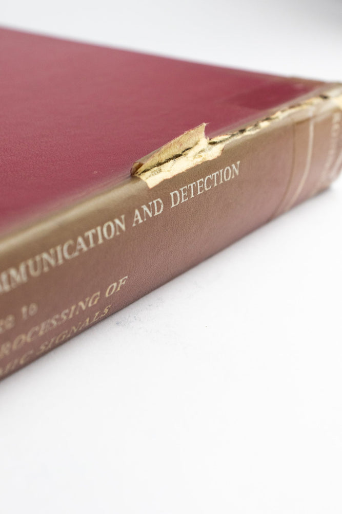 Statistical Communication and Detection (ONLINE ORDER ONLY)