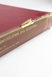 Statistical Communication and Detection (ONLINE ORDER ONLY)