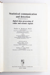 Statistical Communication and Detection (ONLINE ORDER ONLY)