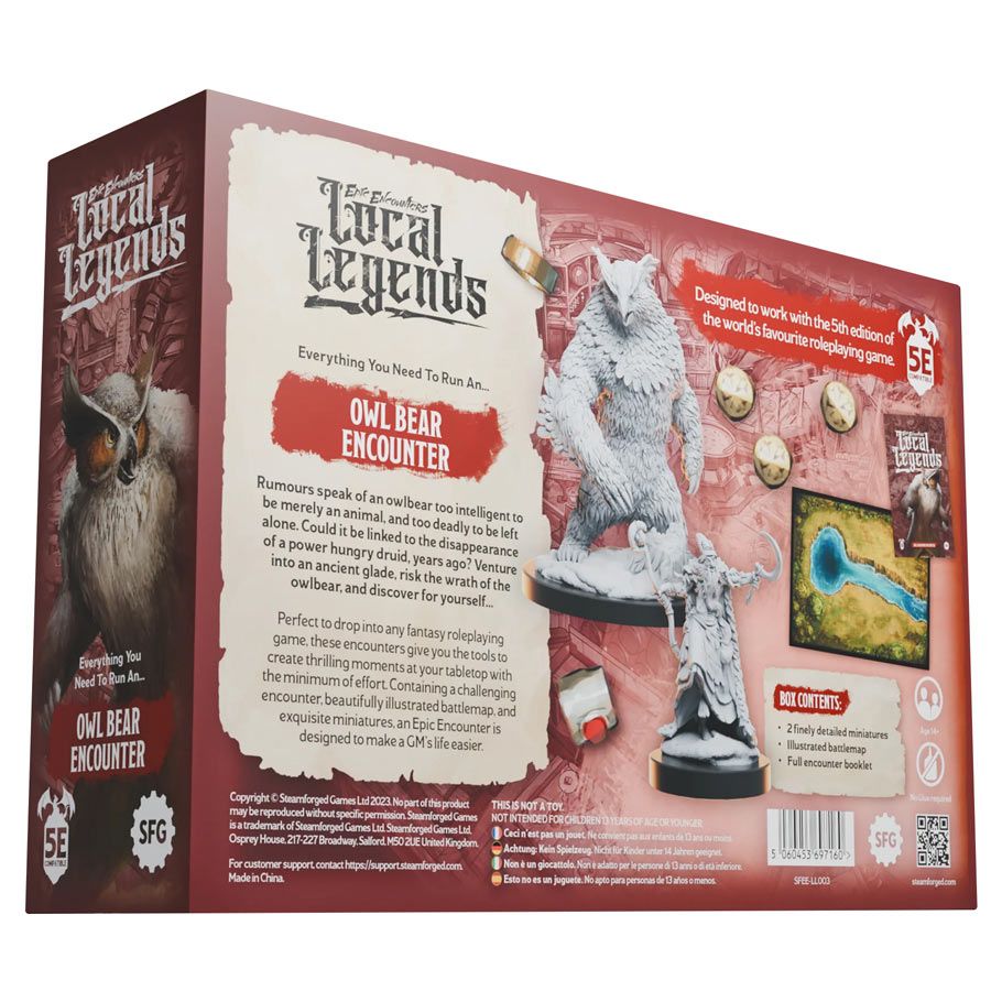 Epic Encounters: Local Legends - Owlbear Encounter (ONLINE ORDER ONLY)