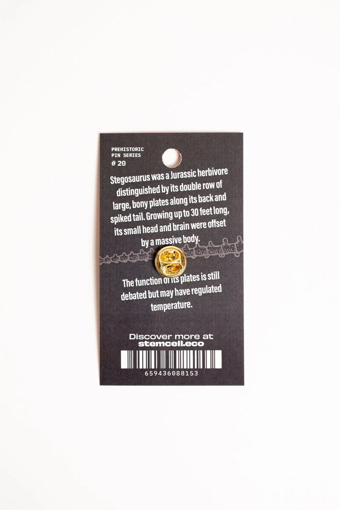 Stegosaurus Enamel Pin (Stegosaurus stenops) (ONLINE ORDER ONLY)