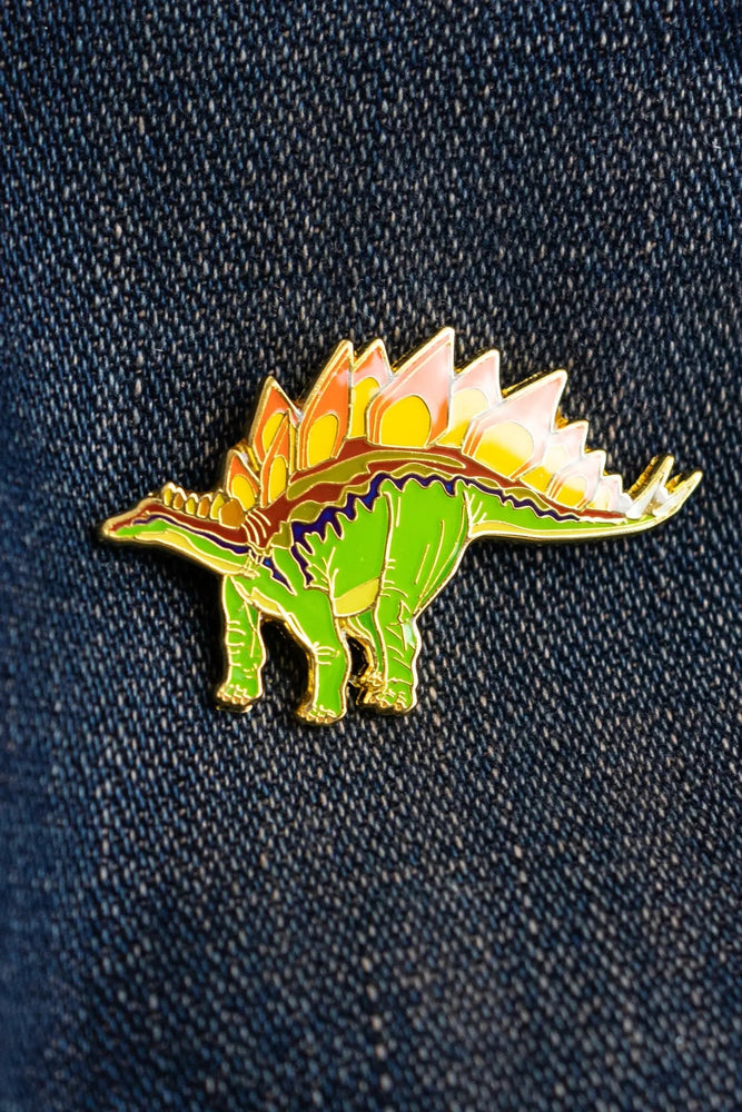 Stegosaurus Enamel Pin (Stegosaurus stenops) (ONLINE ORDER ONLY)