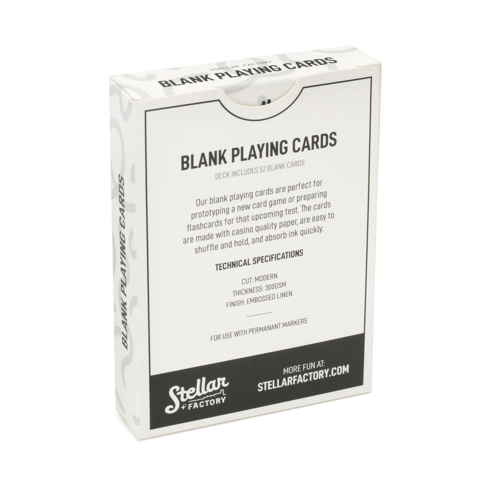Blank Playing Cards (Online Order Only)