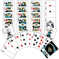 Jacksonville Jaguars Playing Cards - 54 Card Deck (ONLINE ORDER ONLY)