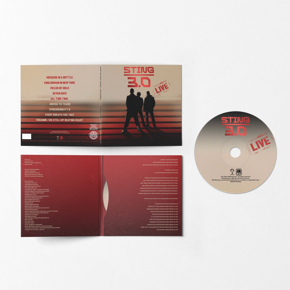 Sting 3.0 Live [CD] (ONLINE ORDER ONLY)