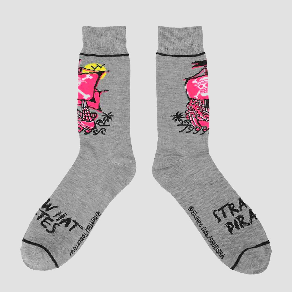 Straw Hat Pirates (One Piece) Crew Socks 3 Pack (Online Order Only)