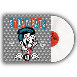 Stray Cats - 40 (Colored Vinyl, White, Reissue) [Vinyl] (ONLINE ORDER ONLY)
