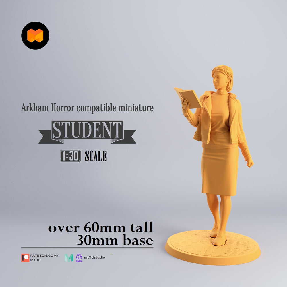 Arkham Compatible Investigator: The Student (Amanda Sharpe) (ONLINE ORDER ONLY)