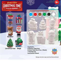 Christmas Time - Plaster Figurine Paint Set (ONLINE ORDER ONLY)