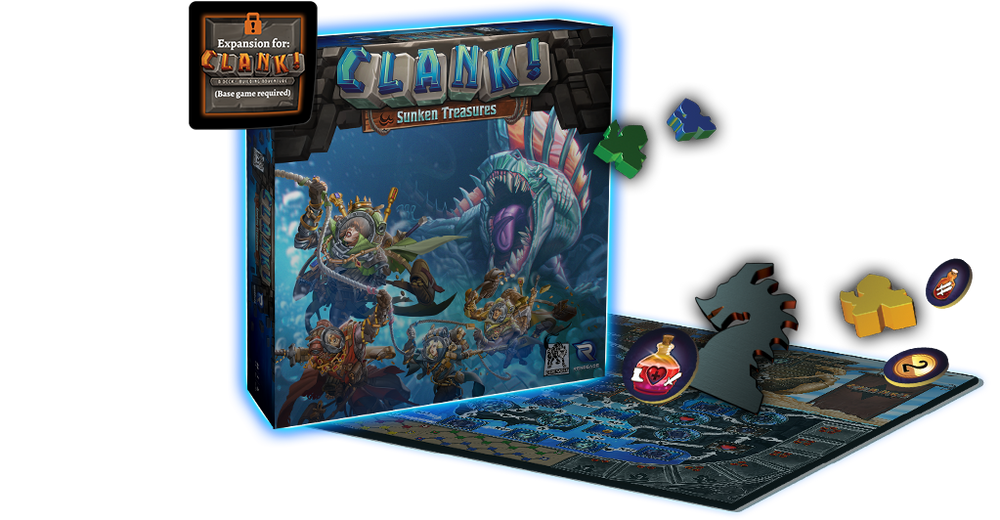 Clank!: Sunken Treasure Expansion (ONLINE ORDER ONLY)