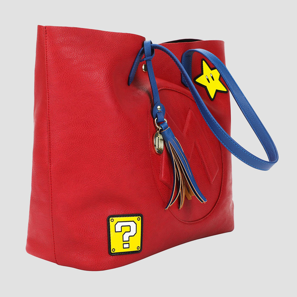 Super Mario Bros Patch Tote Bag (Online Order Only)