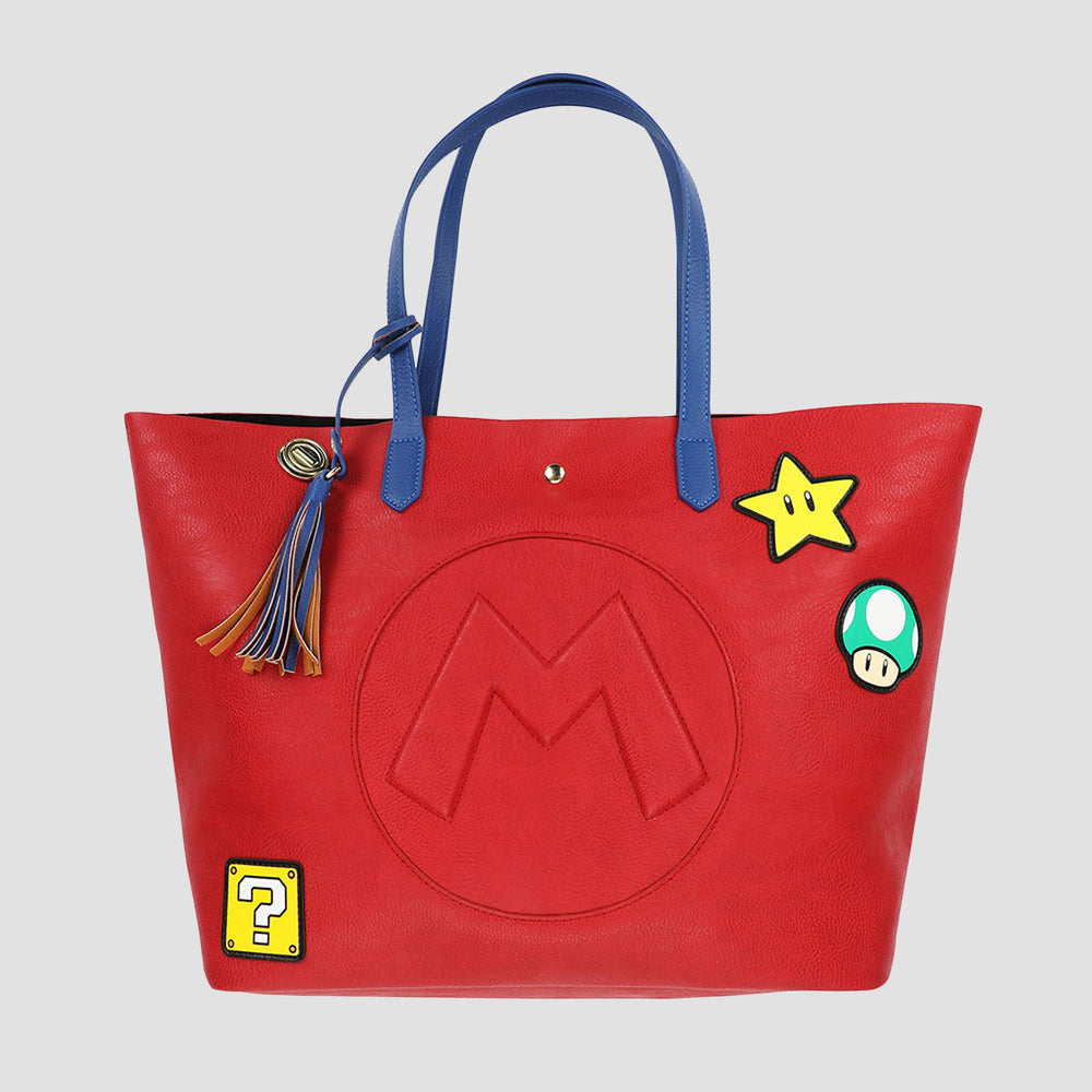 Super Mario Bros Patch Tote Bag (Online Order Only)