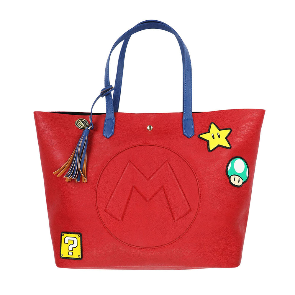Super Mario Bros Patch Tote Bag (Online Order Only)