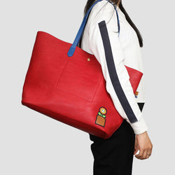 Super Mario Bros Patch Tote Bag (Online Order Only)