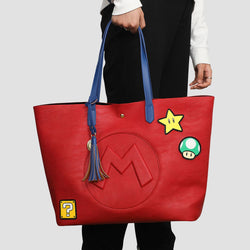 Super Mario Bros Patch Tote Bag (Online Order Only)