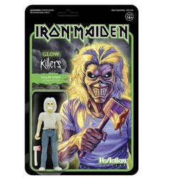 Super7 Iron Maiden Reaction Figure (Glow) (AE Exclusive) - Select Figure(s) (Online Order Only)