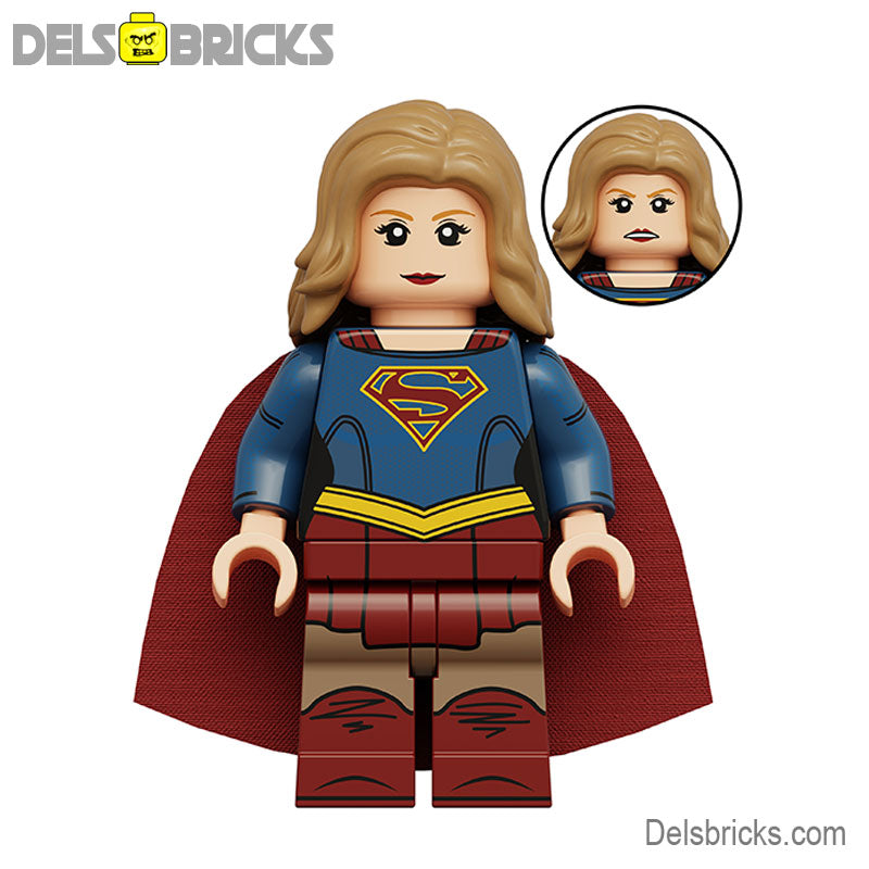 Supergirl Lego Minifigures Custom Toys (ONLINE ORDER ONLY)