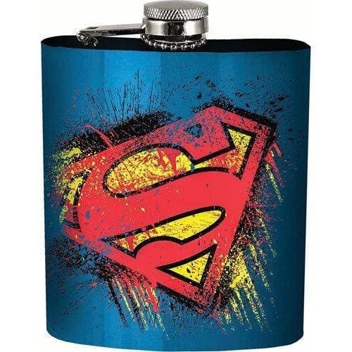 Superman 7oz. Hip Flask (Online Order Only)