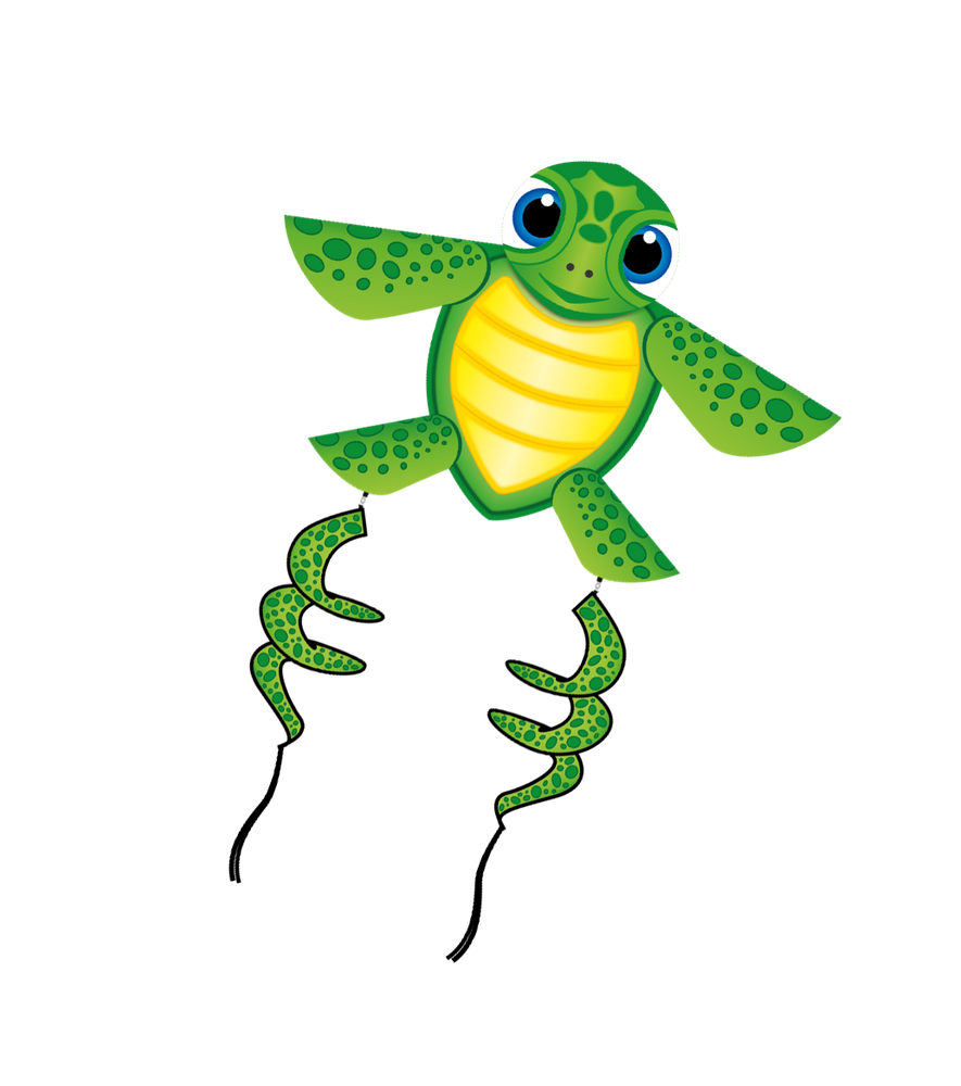 Wind n Sun SuperSize Ultra Sea Turtle Ripstop Nylon Kite, 63 Inches Wide (ONLINE ORDER ONLY)