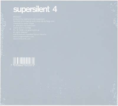 SUPERSILENT - 4 [CD] (ONLINE ORDER ONLY)