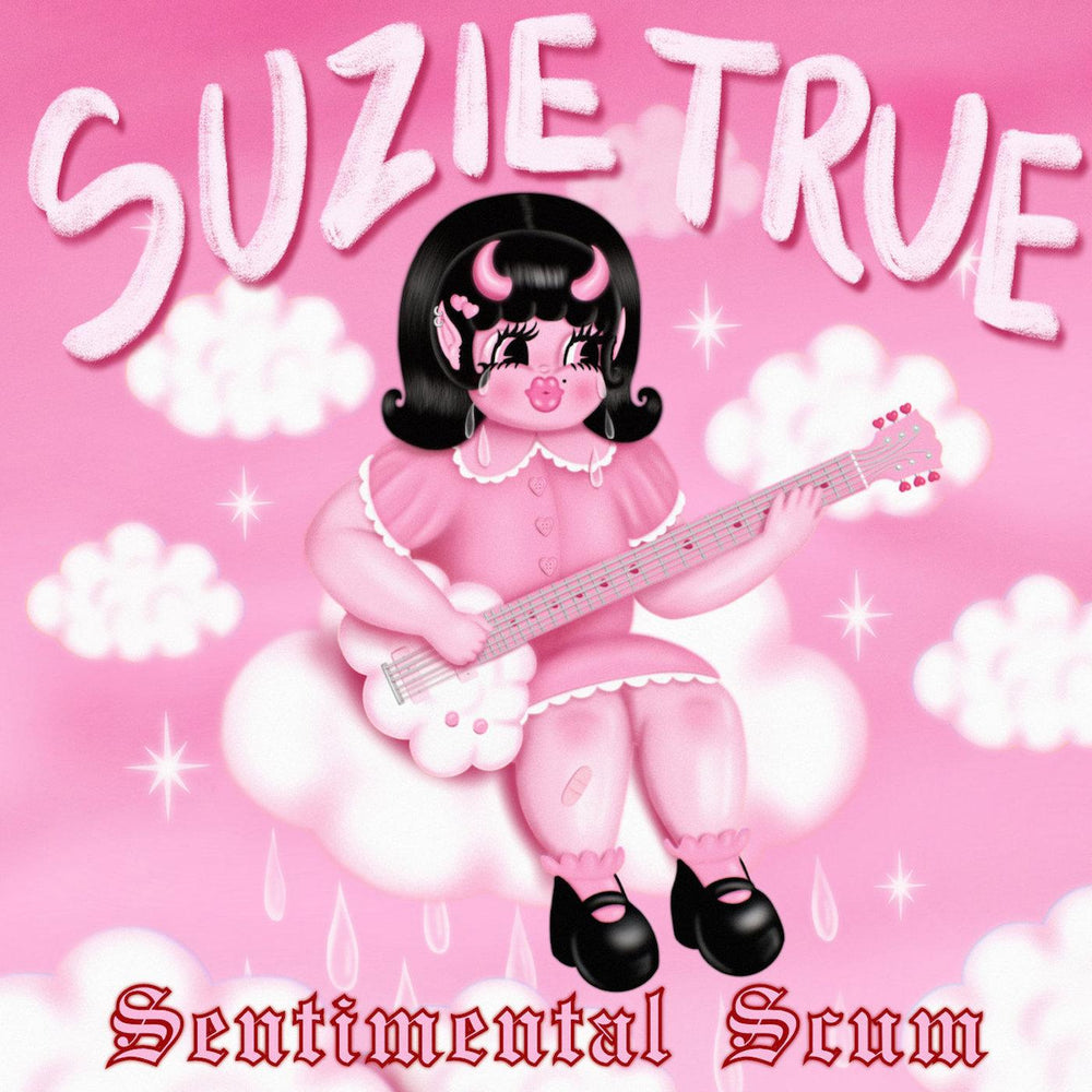 Suzie True - Sentimental Scum (PINK VINYL) [Vinyl] (ONLINE ORDER ONLY)