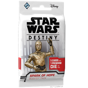 Star Wars Destiny: Spark of Hope Booster Pack (ONLINE ORDER ONLY)