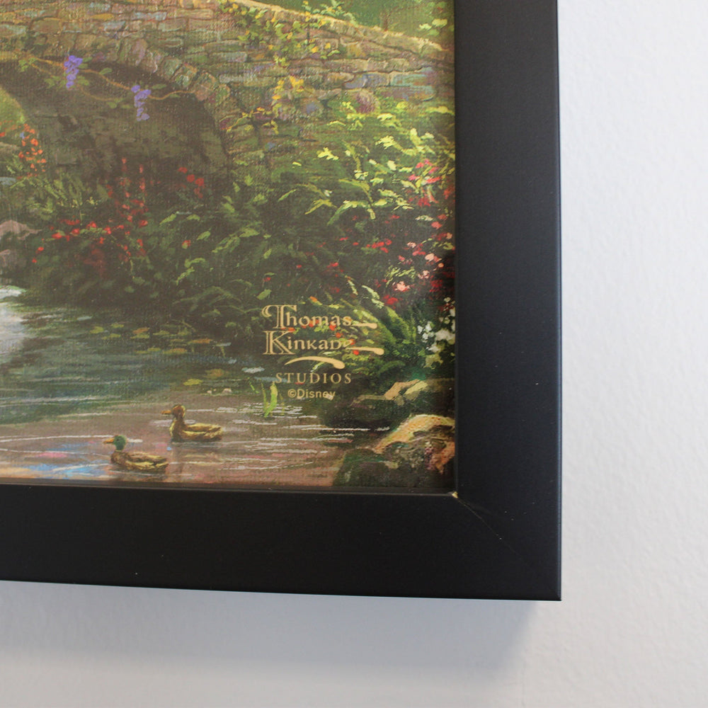 Sweetheart Bridge (Mickey & Minnie Mouse) Disney Thomas Kinkade Framed Art Print (ONLINE ORDER ONLY)