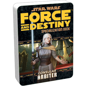 Star Wars: Force and Destiny: Arbiter Specialization Deck (ONLINE ORDER ONLY)