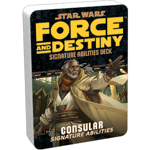 Star Wars: Force and Destiny: Consular Signature Abilities Deck (ONLINE ORDER ONLY)