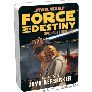 Star Wars: Force and Destiny: Juyo Berserker Specialization Deck (ONLINE ORDER ONLY)